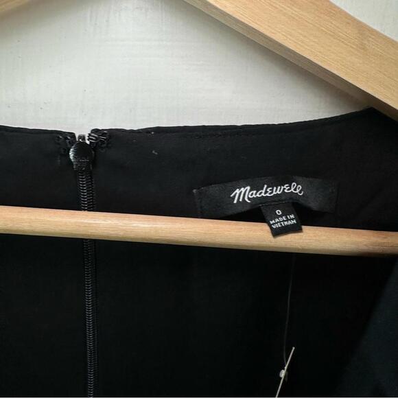 Madewell Poplin Puff-Sleeve Mini  Dress - Picture 7 of 9